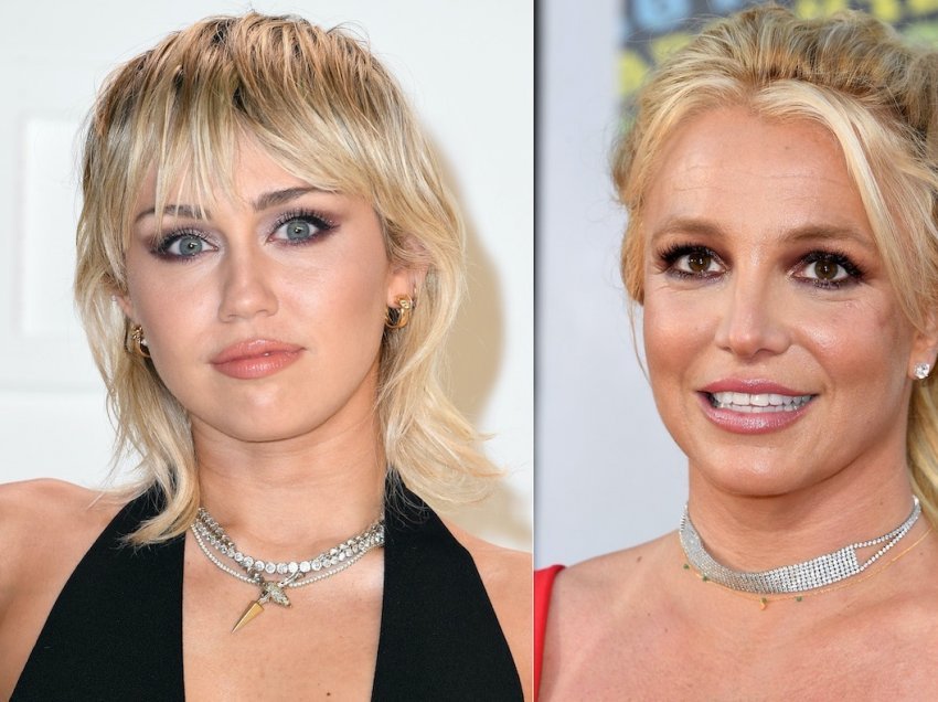 Miley Cyrus shprehu mbështetjen e saj për Britney Spears