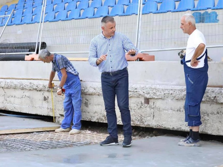 Ganiu: Filluam shtruarjen e korsive të Stadiumit të FC Shkupit