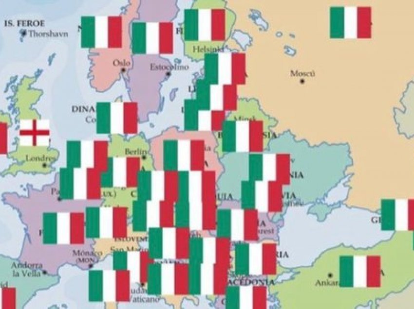 E gjithë Europa bën tifo për Italinë