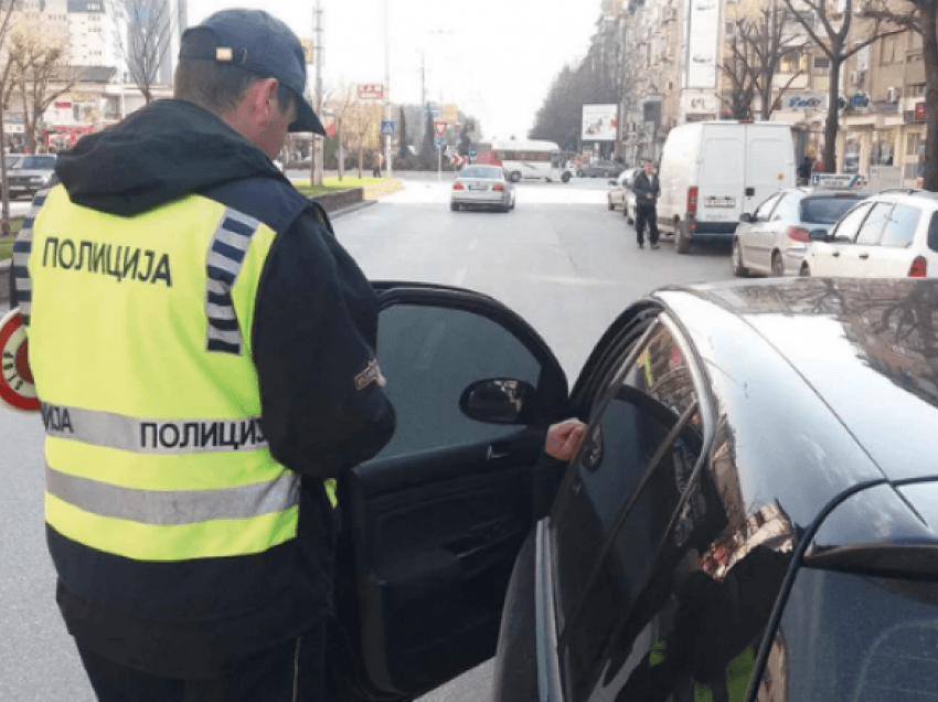 224 shoferë gjobiten në Shkup