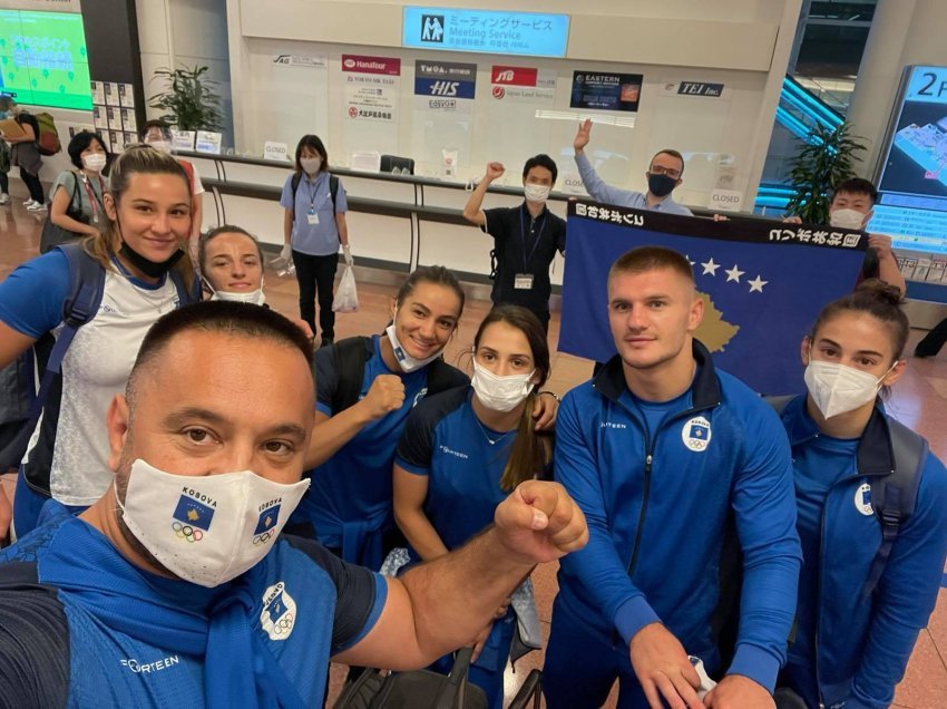 Ekipi olimpik i xhudos së Kosovës mbërrin në Tokio
