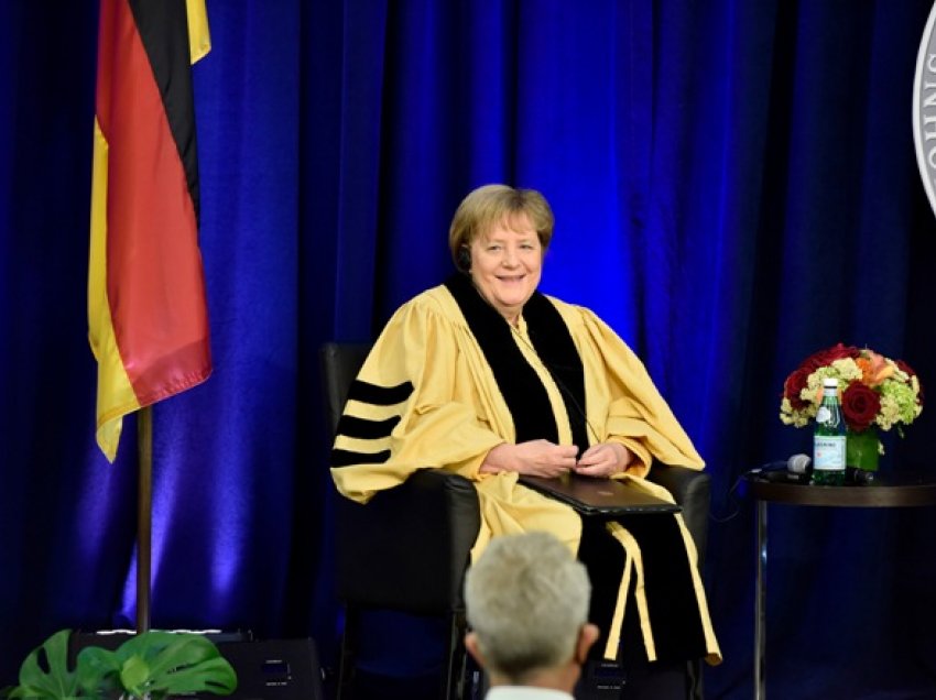 Angela Merkel merr një doktoraturë nderi nga “John Hopkins”