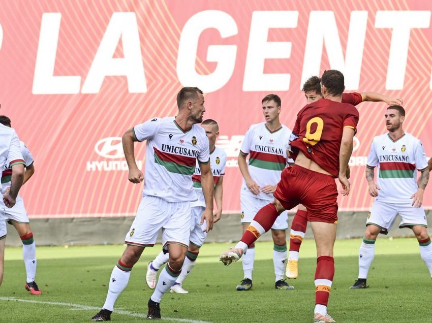 Kumbulla shënon gol në fitoren e Romës 
