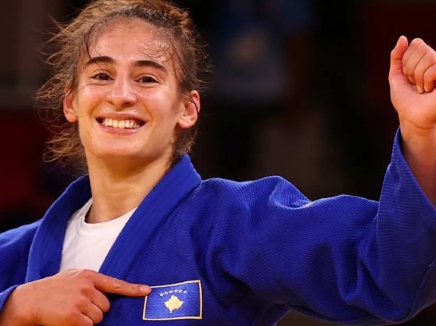 Nora Gjakova shpërthen si vullkan, fiton medaljen e artë olimpike, skuqet francezja 