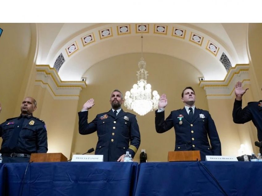 Katër policë dëshmojnë në Kongres për ngjarjet e 6 janarit në Kapitol