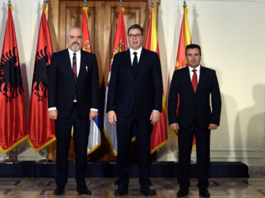 Rama, Vuçiq e Zaev sot e nesër në Shkup, diskutohet ndryshimi i emrit të Minishengenit