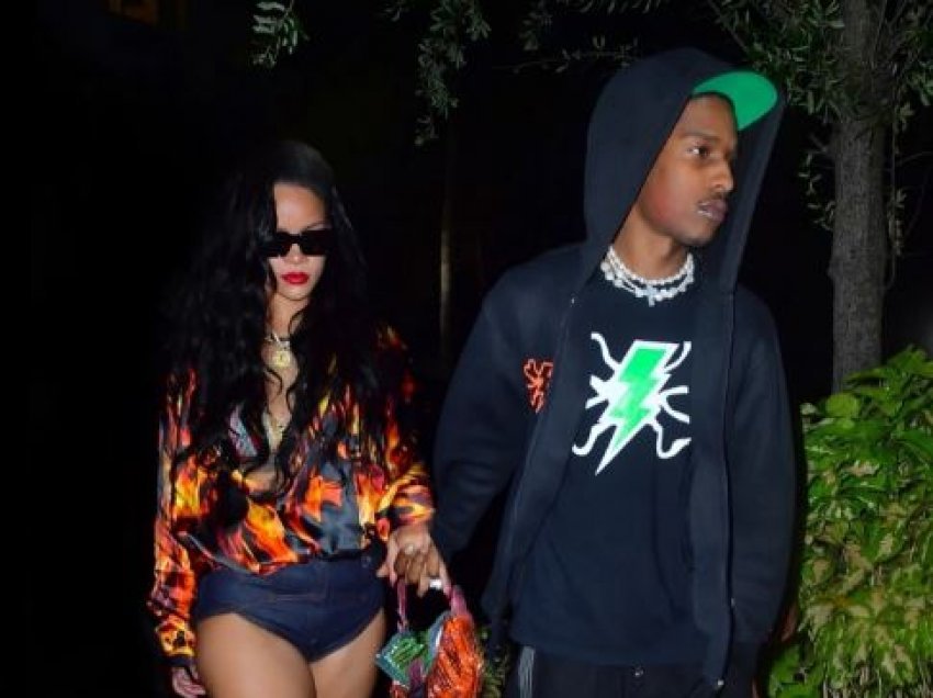 Ekspozon këmbë seksi, Rihanna përplot stil në darkë me A $ AP Rocky