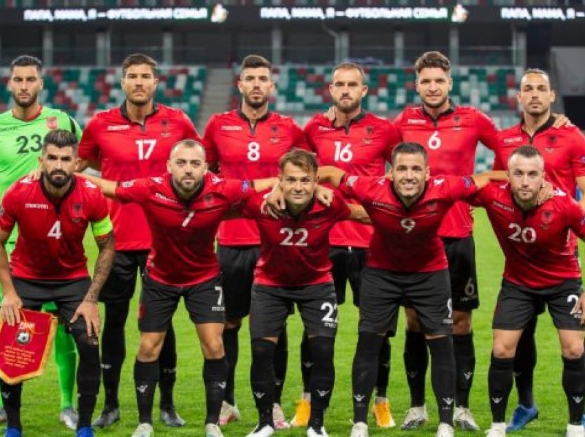 Formacioni zyrtar i Shqipërisë ndaj Uellsit