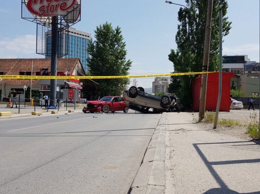 Publikohen pamjet nga aksidenti i rëndë në Prishtinë