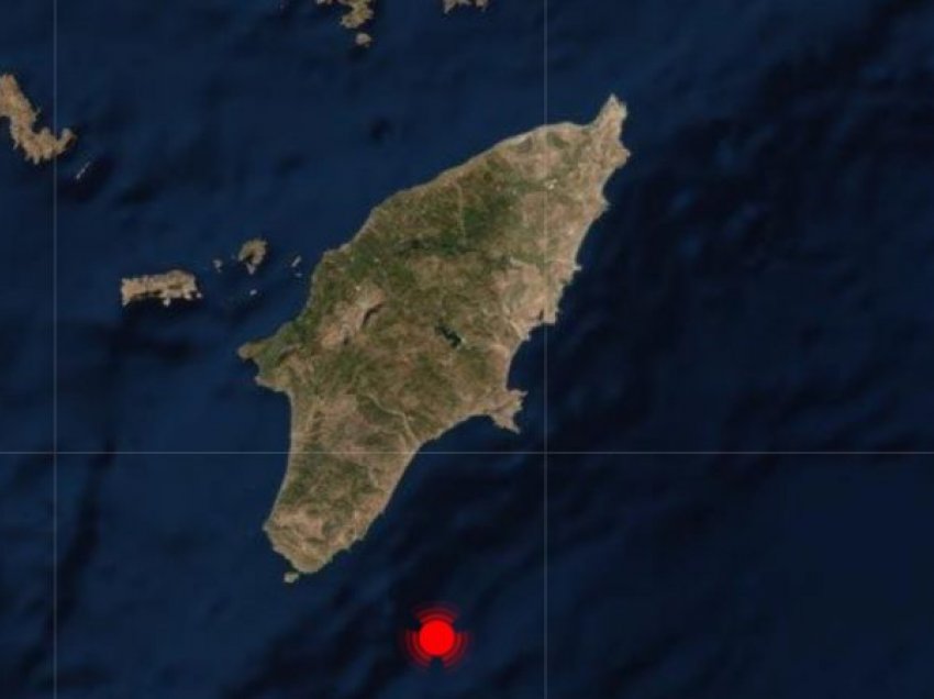 Tërmet në ishullin e njohur grek, magnituta 4.6 Rihter 