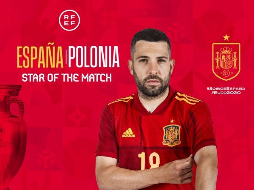 Lojtari i ndeshjes dhe statistika të tjera nga ndeshja Spanjë – Poloni