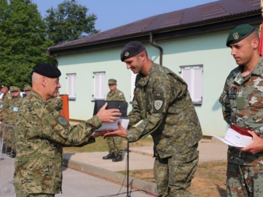 ​Pjesëtari i FSK-së rrëmben vendin e parë në garën ndërkombëtare “Ushtari më i mirë” në Kroaci