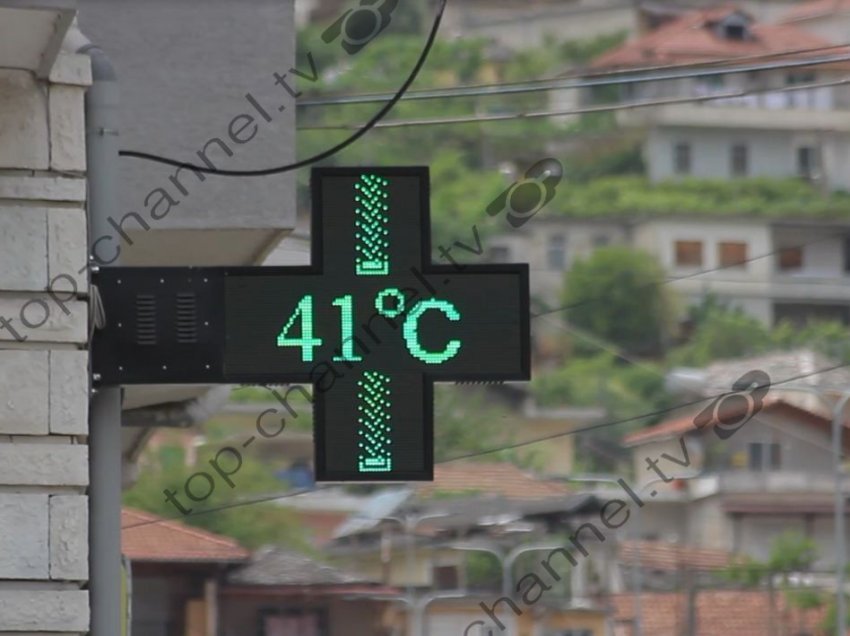I nxehti “përvëlues”, në Gjirokastër arrin temperatura në 41 gradë celsius