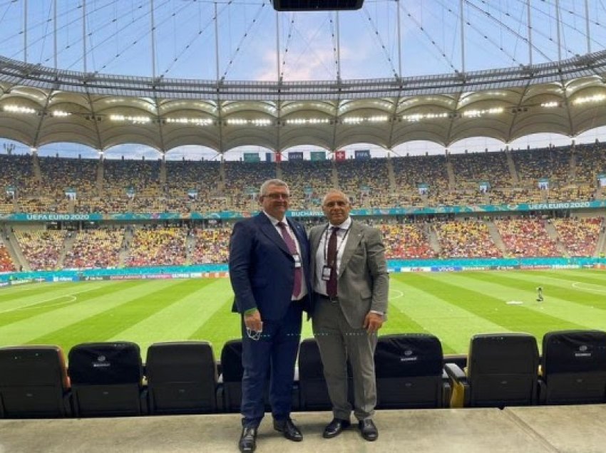 ​Ademi dhe Duka të pranishëm në tribuna për ndeshjen Francë – Zvicër