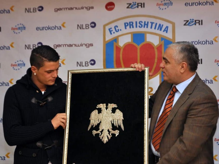 Presidenti i FC Prishtina, me fjalë të fuqishme për Granit Xhakën, Xherdan Shaqirin dhe Admir Mehmedin