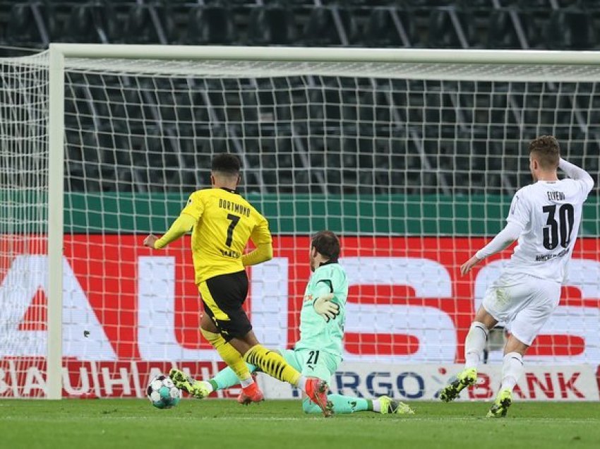 Sancho i dhuron gjysmëfinalen Dortmundit
