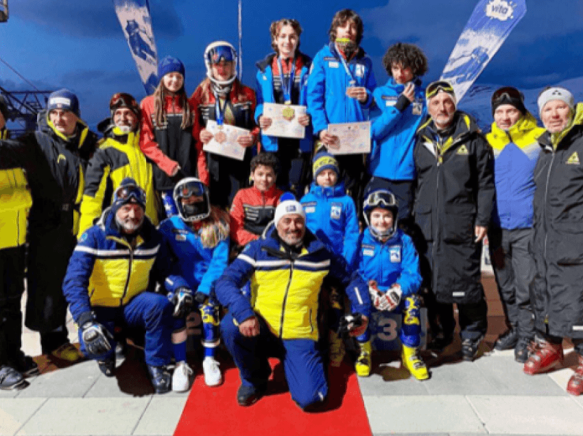 Kosova fiton gjashtë medalje në garën ndërkombëtare të skijimit që u mbajt në Brod
