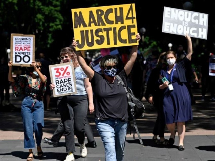Mijëra persona protestojnë në Australi kundër sulmeve seksuale