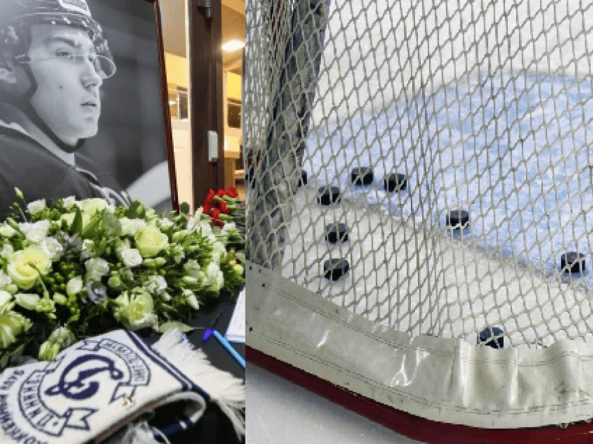 Sportisti i ri humb jetën nga goditja në kokë e diskut të hokejit në akull 