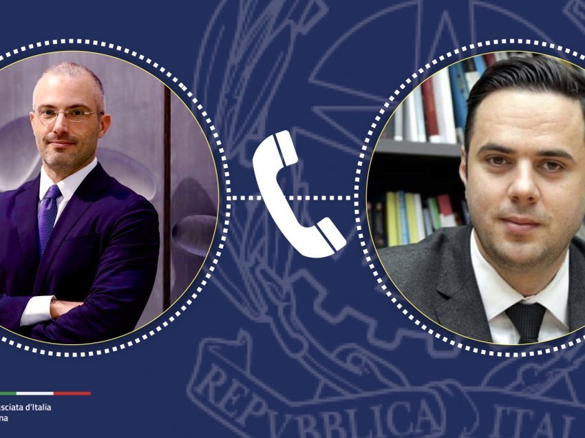  Bisedë telefonike në mes Ambasadorit italian dhe Abdixhikut, flasin për krijimin e institucioneve