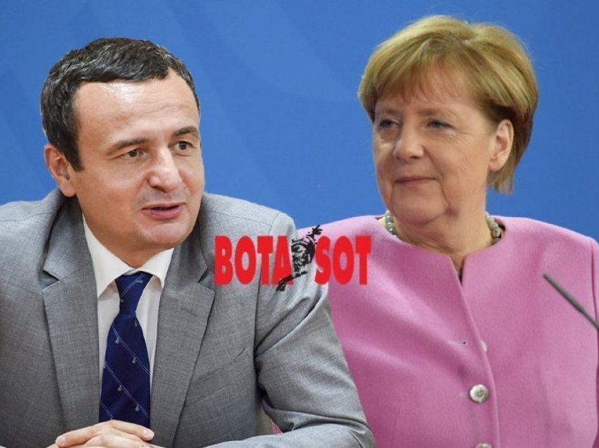 Kurti: Pata një bisedë telefonike me Merkel, folëm për Covid-19 por edhe për dialogun me Serbinë