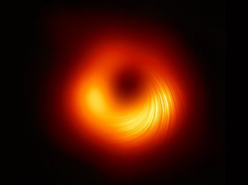Publikohet imazhi i fushës magnetike të një vrime të zezë, e njohur si ‘përbindëshi’ i galaktikës