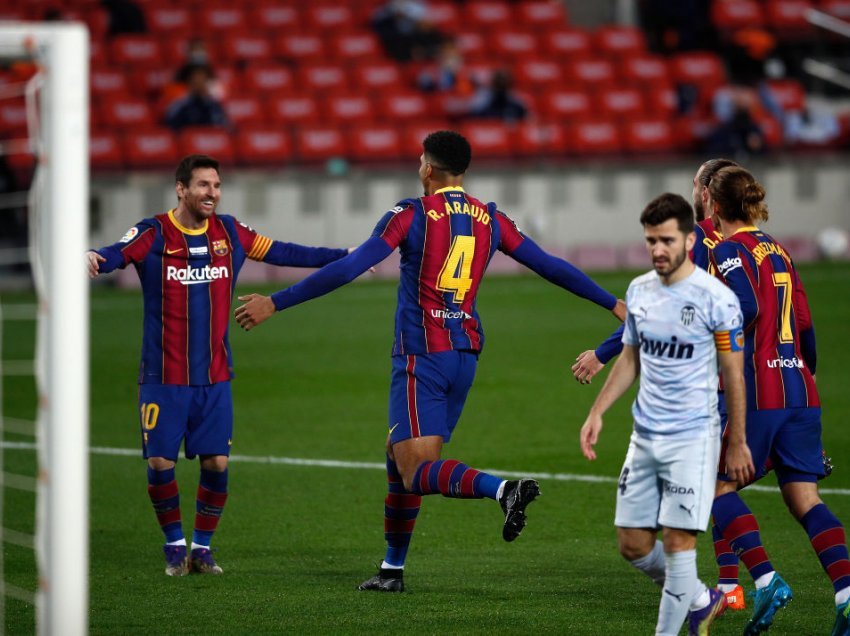 Messi befason Araujon