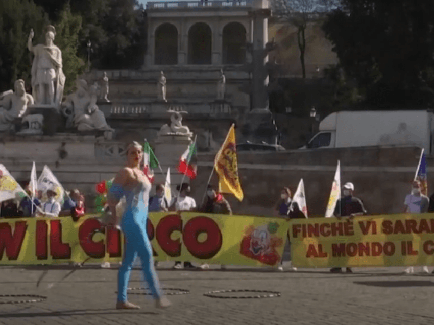 Cirku italian në protestë, artistët kërkojnë vëmendjen e qeverisë: Kriza po na rrënon 