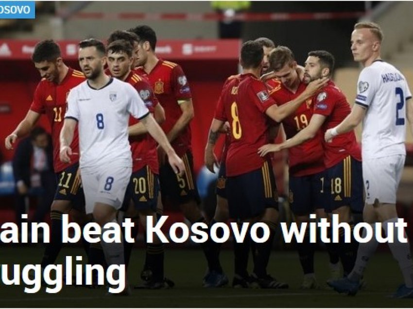 Marca ‘nënçmon’ Kosovën, ky është titulli i artikullit për triumfin e tyre