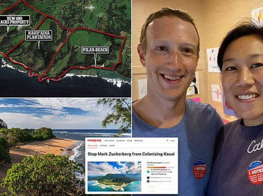 Mark Zuckerberg po 'pushton' Hawaiin, tërbohet populli vendas dhe ngrihet kundër tij 