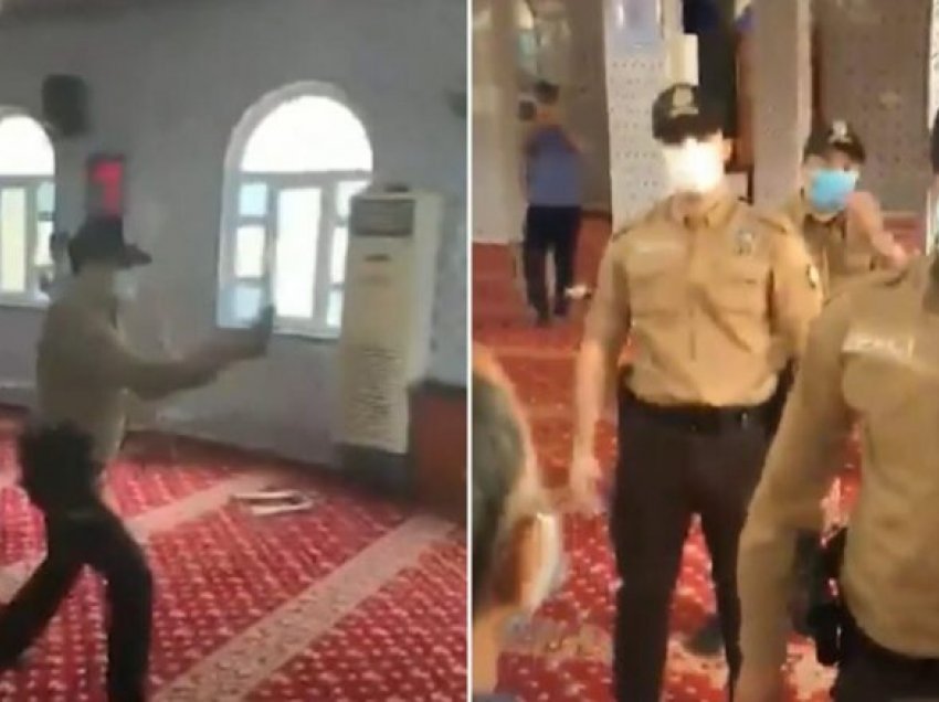 U ndaluan tubimet në ambiente të mbyllura, besimtarët myslimanë në Turqi i shpërfillin urdhrat – ndërhyn policia për t’i shpërndarë në xhami