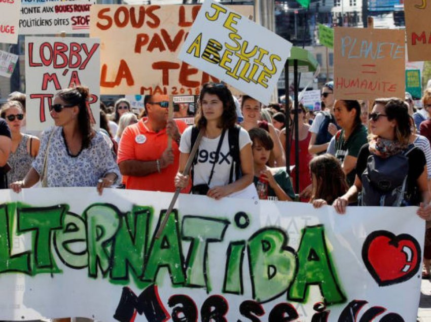Protesta për klimën në Francë