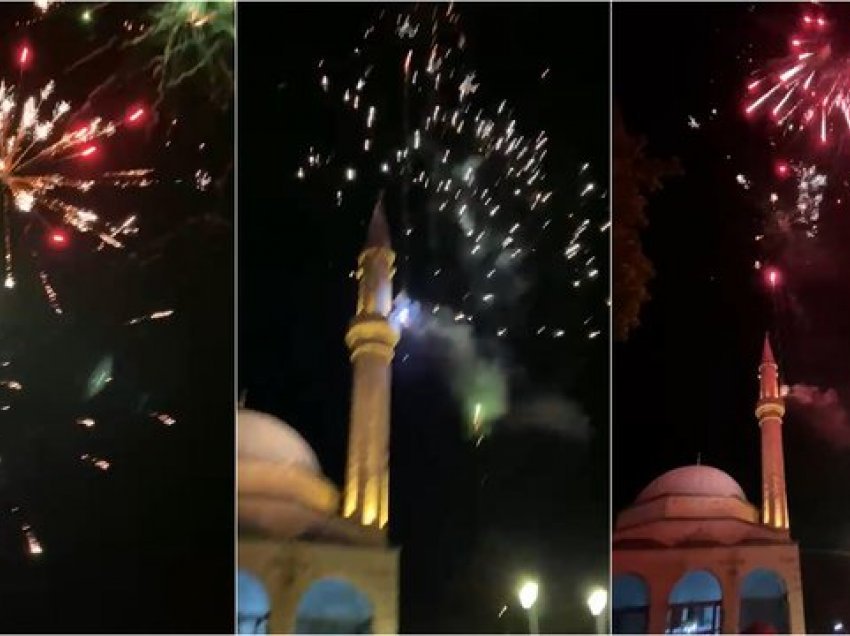 Përfundimi i Ramazanit dhe Fiter Bajrami, festë me fishekzjarre në Korçë