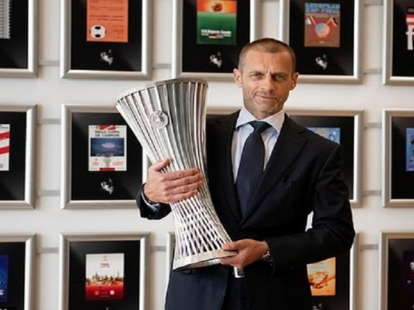 Zbulohet trofeu i Conference League, që do të ngrihet në “Air Albania”