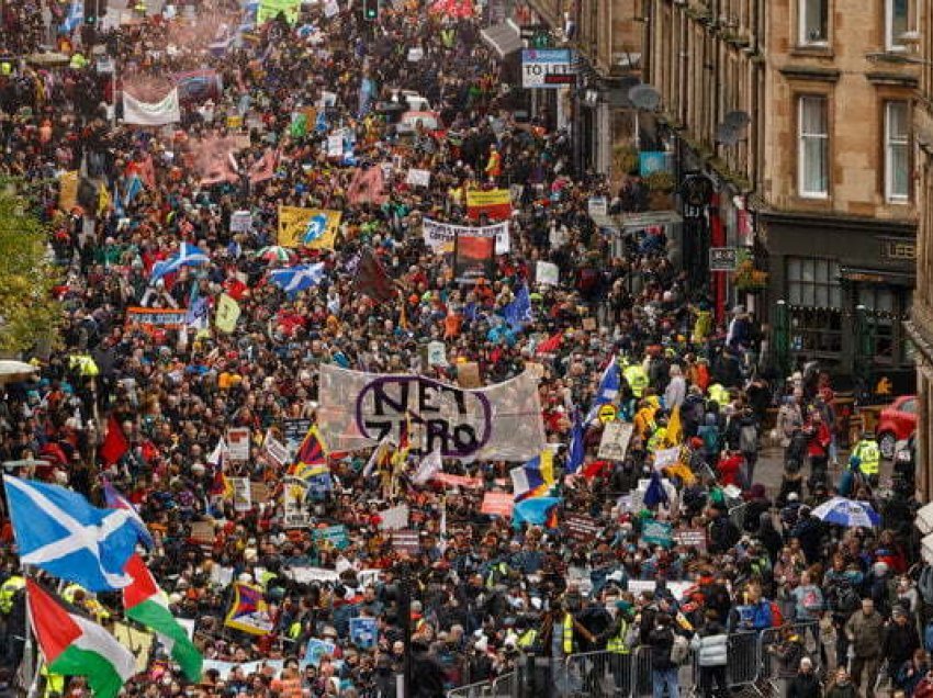 “Kapitalizmi po vret planetin”/ Protesta masive në Bruksel dhe Glasgow