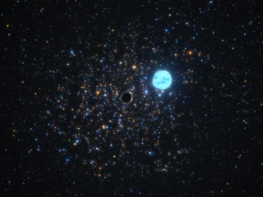 Zbulohet vrima e zezë e fshehur në galaktikën tonë fqinje