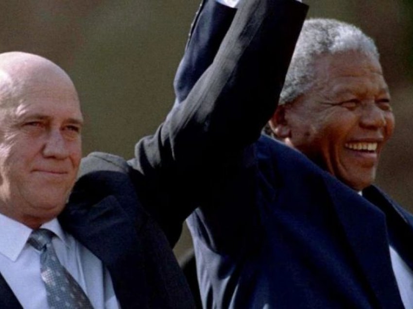 Pak para vdekjes, presidenti i fundit i bardhë i Afrikës së Jugut regjistroi fjalimin lamtumirës: Kërkoj falje për aparteidin
