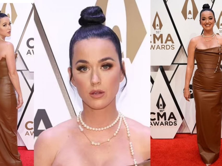 Katy Perry me dukje elegante merr pjesë në “Country Music Association Awards”