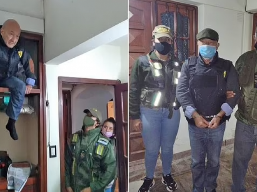 Pas shtatë muajsh në arrati, oficeri argjentinas gjendet i fshehur në një dollap
