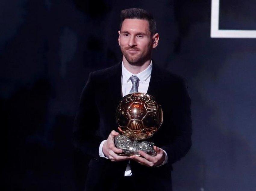 Për herë të shtatë, Lionel Messi fiton Topin e Artë