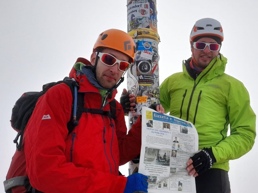 Sot, “Gazeta e alpeve”, u ngjit në Zugspitze, në maje malin më të lartë të Gjermanisë