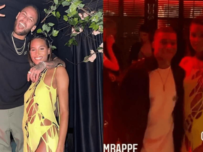 Neymar, Mbappe e Hamilton kapen mat në festën e çmendur të top modeles