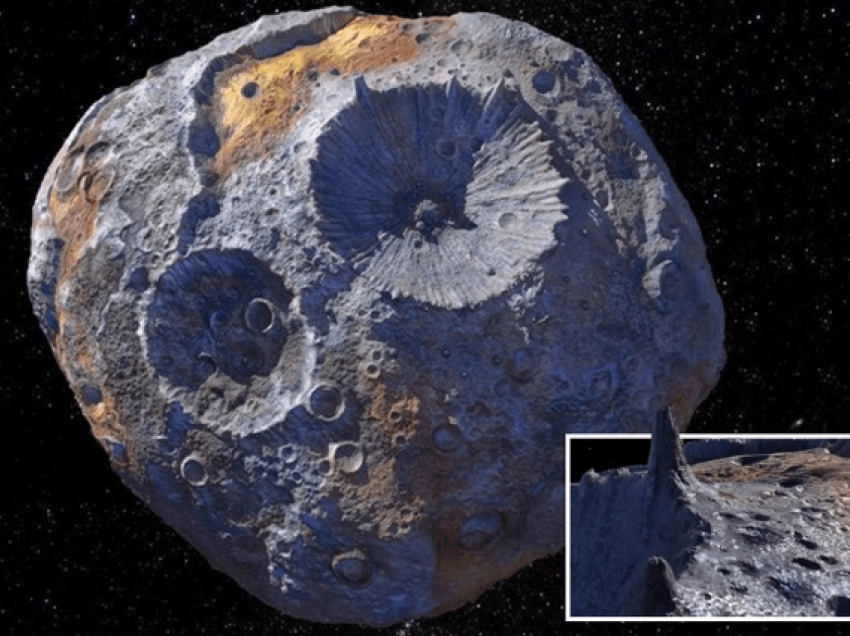 NASA po studion asteroidin që përmban aq shumë ar