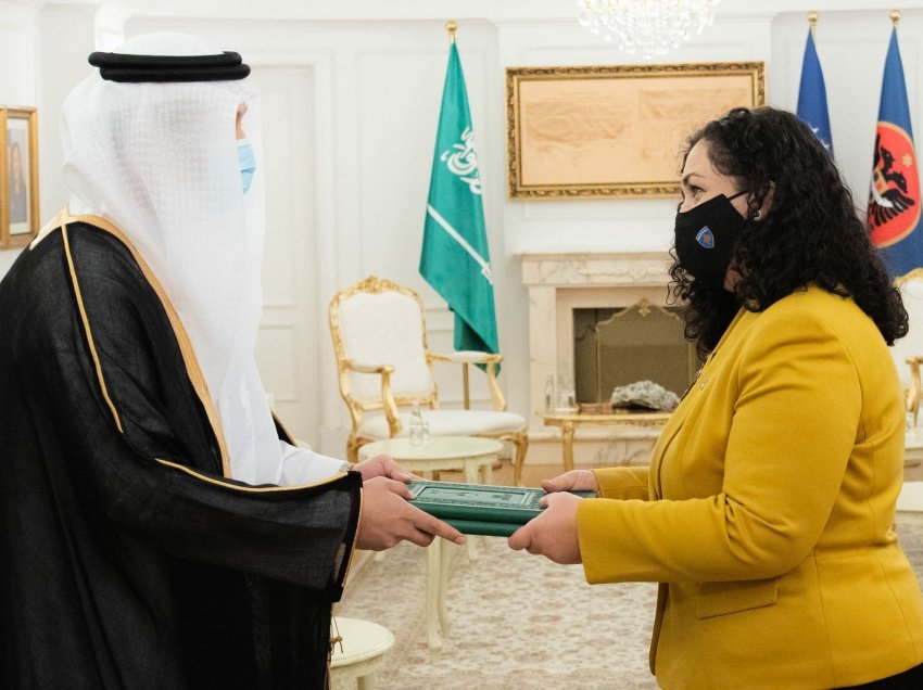 Presidentja Osmani pranoi letrat kredenciale nga ambasadori i ri i Mbretërisë së Arabisë Saudite