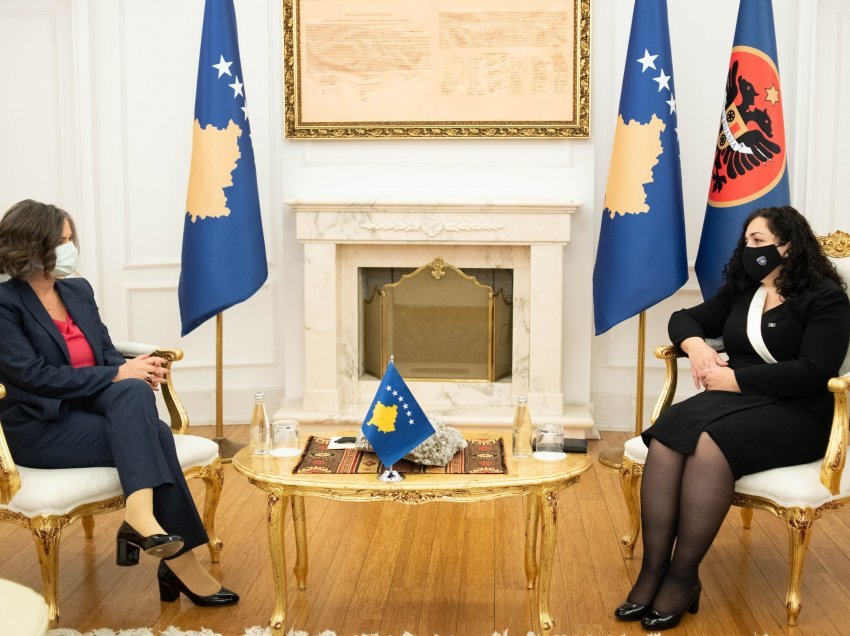 Presidentja Osmani priti në takim drejtoreshën e re të Zyrës së UNICEF-it në Kosovë, znj. Nona Zicherman