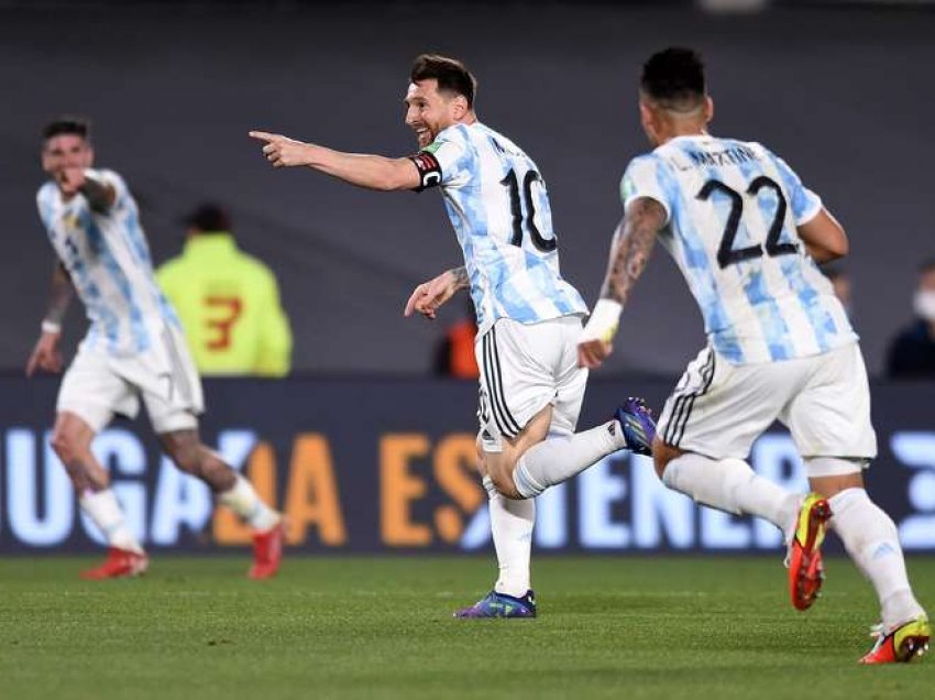Kapiteni dhe numri 10 i Argjentinës ka prekur kuotën e 80 golave