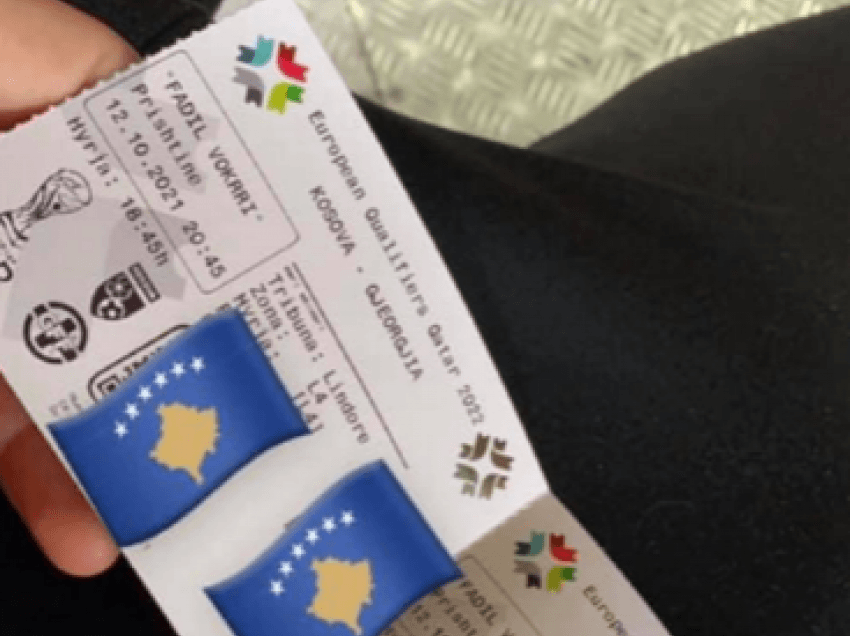 Dalin në shitje ilegalisht biletat për ndeshjen Kosovë – Gjeorgji