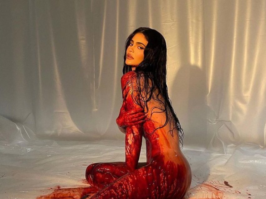 E mbuluar me gjak, Kylie Jenner ndan një lajm për fansat