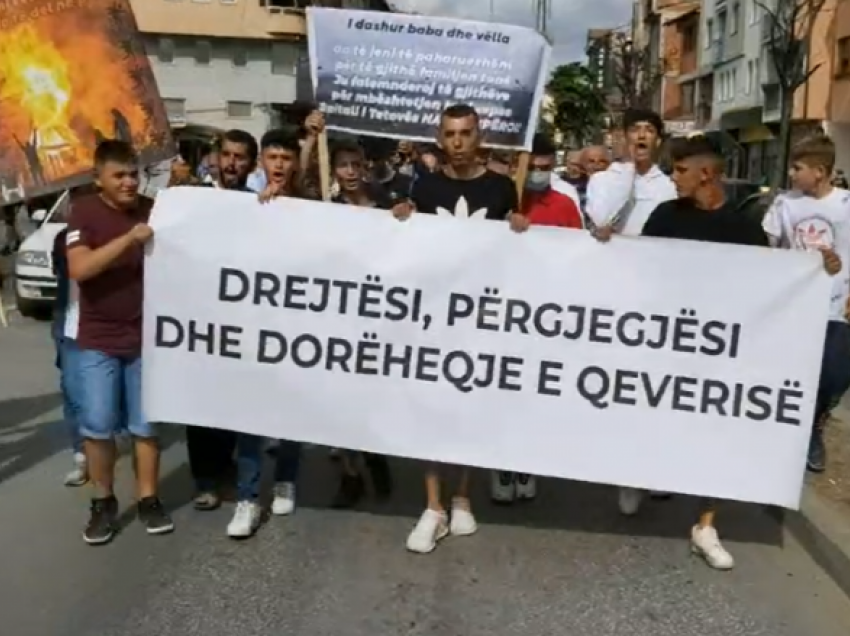 Dënim me kusht për protestuesit për tragjedinë në Tetovë
