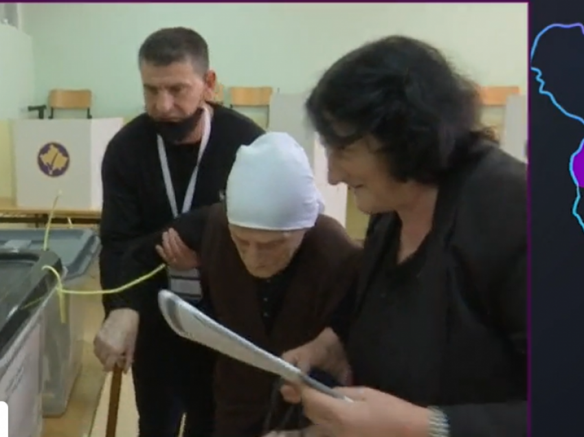 102 vjeçarja voton në Isniq të Deçanit, këto janë fjalët e saj